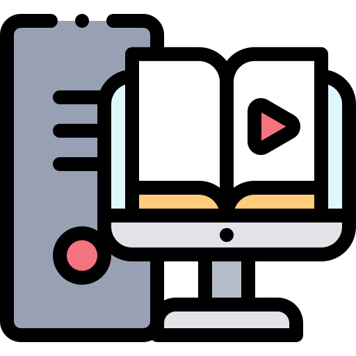 Online learning free icon Online learning free icon
