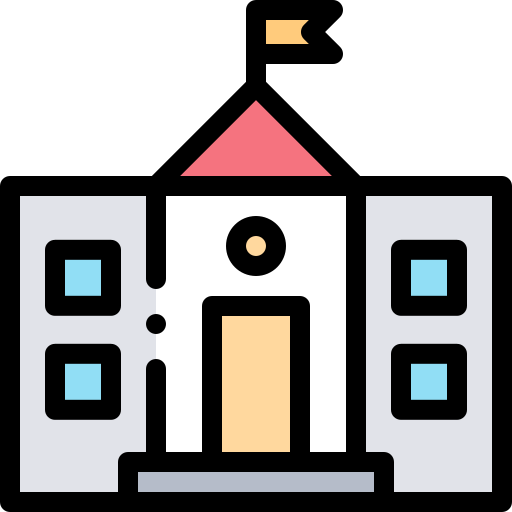 School - Free buildings icons