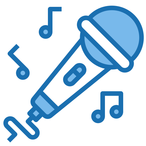 Microphone Phatplus Blue icon