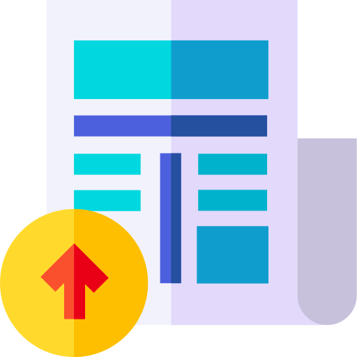 Periódico icono gratis