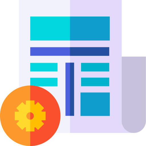 Periódico icono gratis