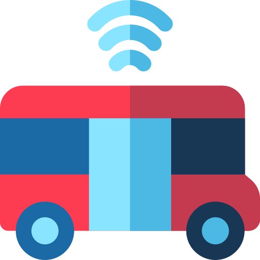 Transporte público icono gratis