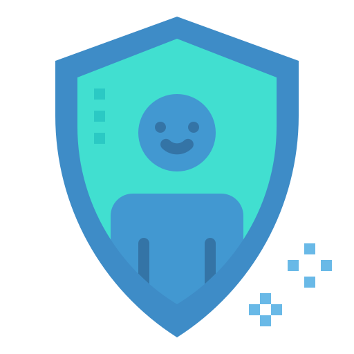 Protección de datos icono gratis