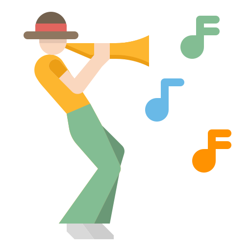 saxofonista icono gratis