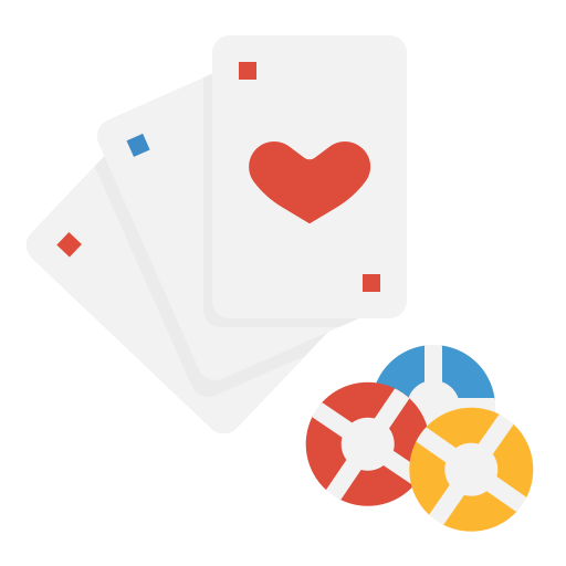 cartas de póker icono gratis