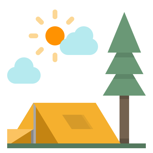 Camping - Free travel icons