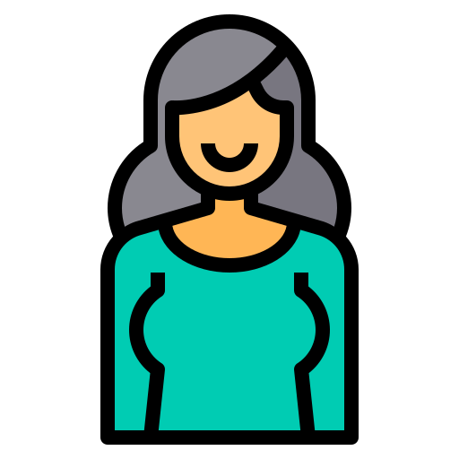 Mujer de negocios icono gratis