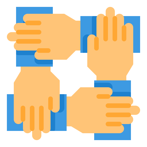 Teamwork - Free networking icons