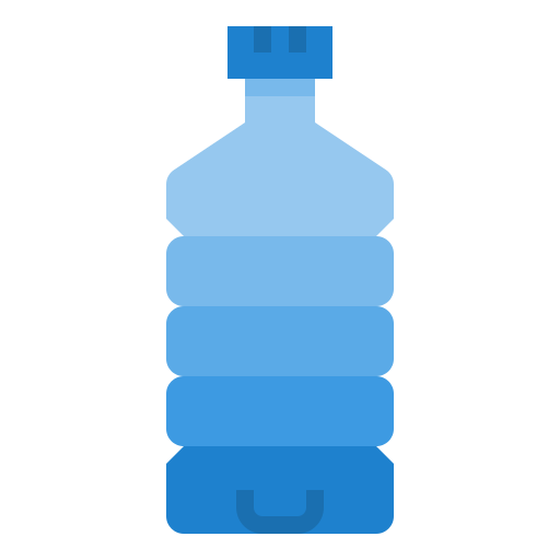 Garrafa de agua grátis ícone