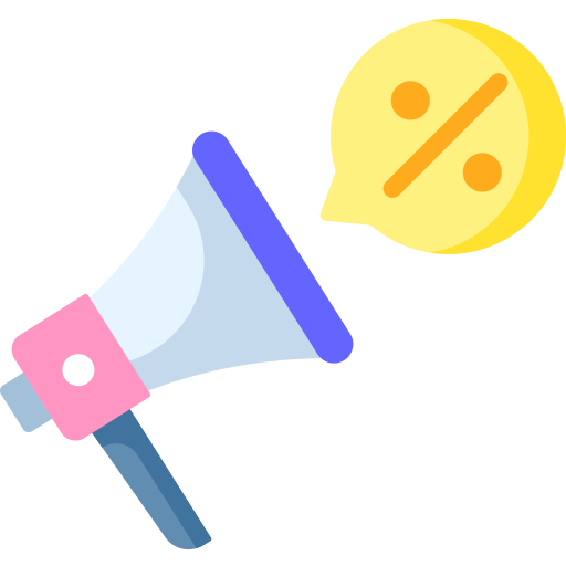 할인 무료 아이콘