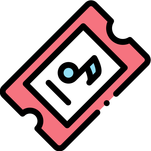 Ticket free icon Ticket free icon