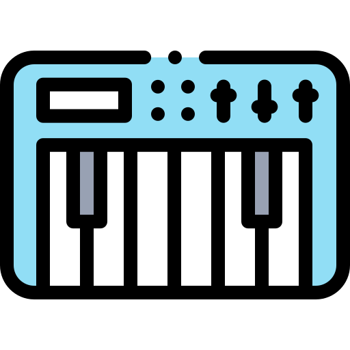 Piano icono gratis