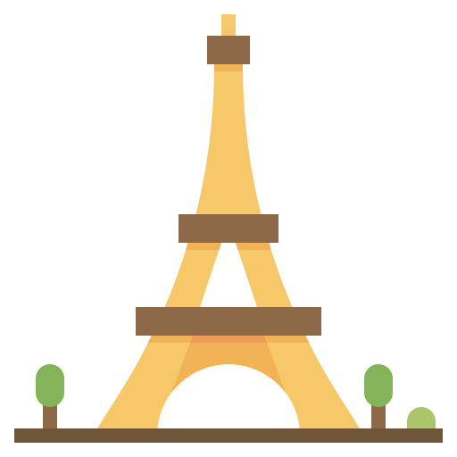 Eiffel tower - Free travel icons