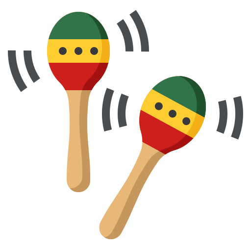 Maracas icono gratis