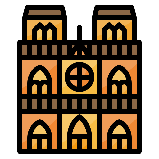 notre dame Icône gratuit notre dame Icône gratuit