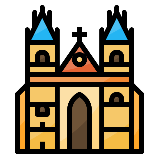 Église de tyn Icône gratuit Église de tyn Icône gratuit