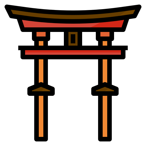 puerta torii icono gratis