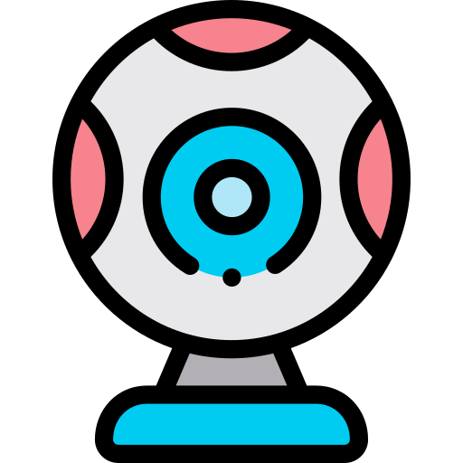 cámara web icono gratis