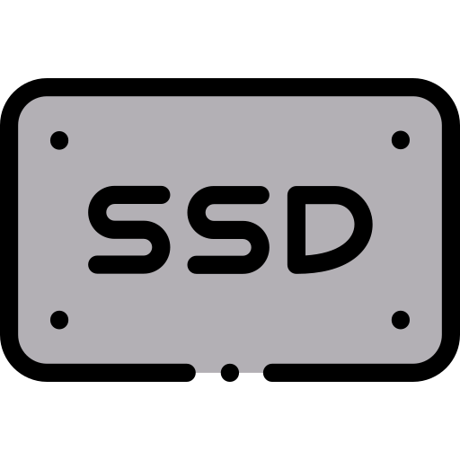 Duro ssd icono gratis