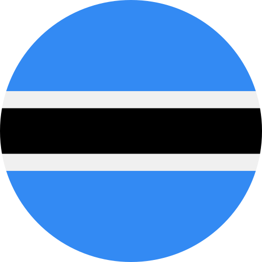 Botswana Flags Rounded icon