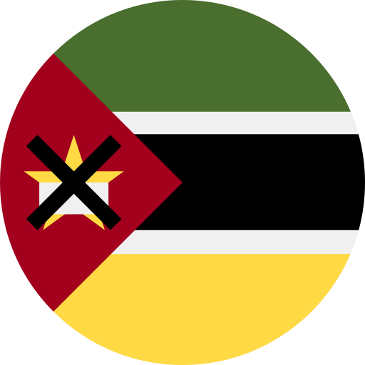 Mozambique - Iconos gratis de banderas