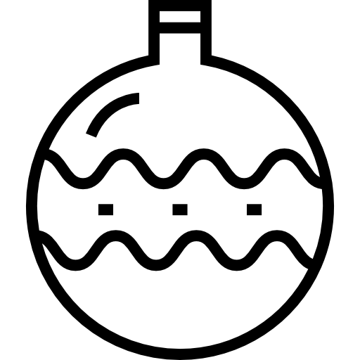Bauble Detailed Straight Lineal icon