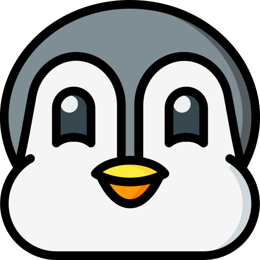 Pingüino icono gratis