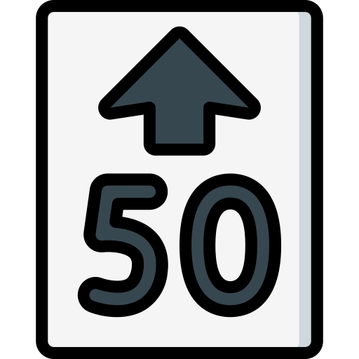 Speed limit free icon