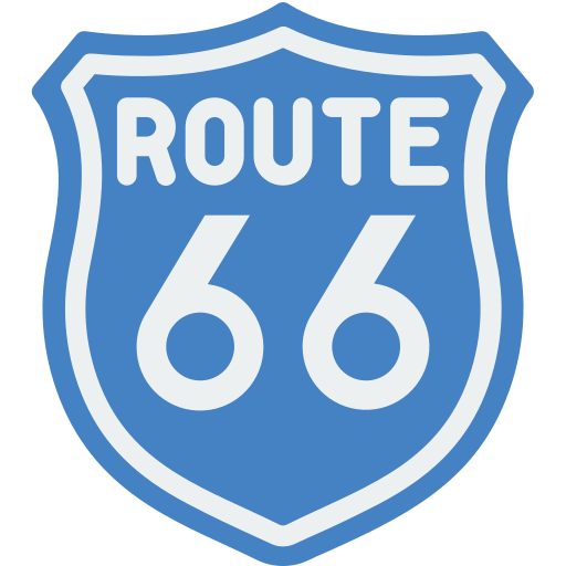 Route 66 icono gratis