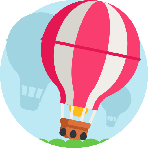 Hot air balloon - Free transport icons