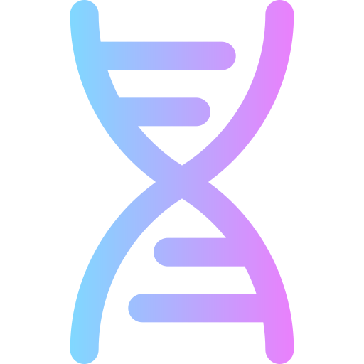 Dna structure icon Super Basic Rounded Gradient