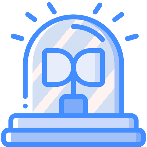 Siren Basic Miscellany Blue Icon