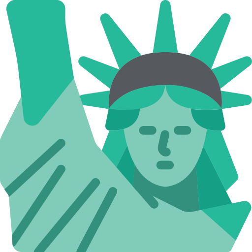 Estatua de la libertad icono gratis