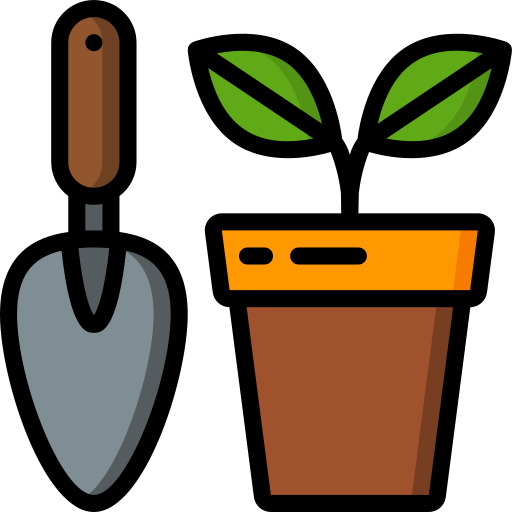 Gardening Basic Miscellany Lineal Color icon