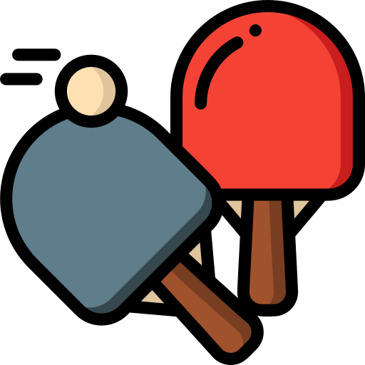 tenis de mesa icono gratis