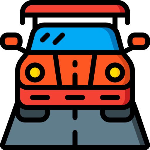 carreras icono gratis