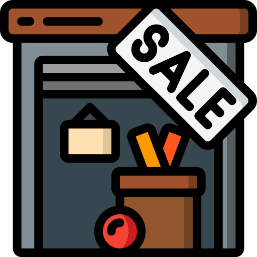 Garage sale free icon