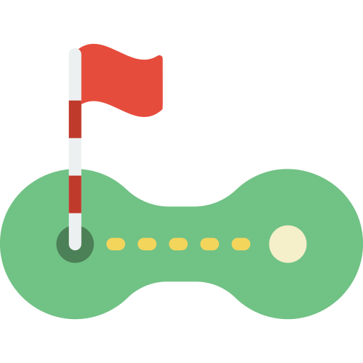 Distancia icono gratis