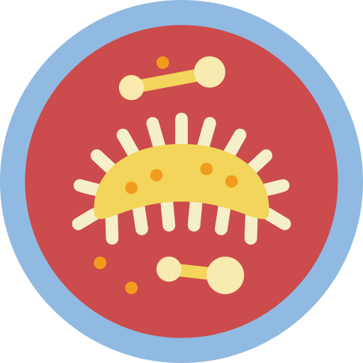 Bacterias icono gratis