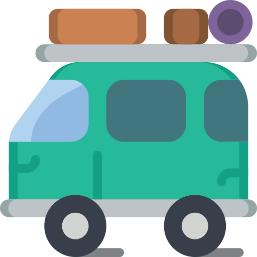 Campervan icono gratis