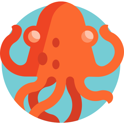 Kraken Detailed Flat Circular Flat icon