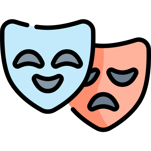 Mask Kawaii Lineal color icon