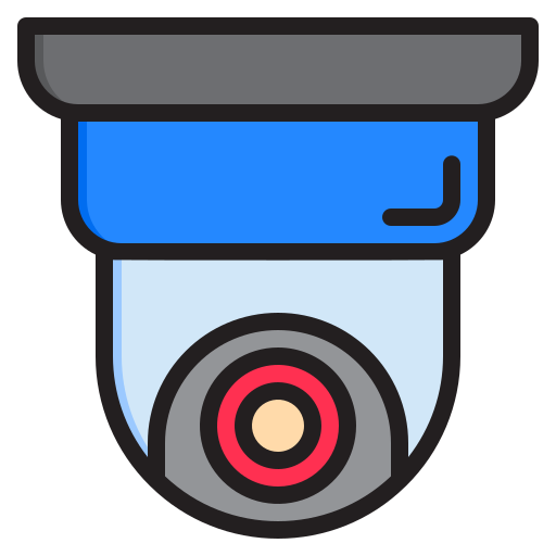 vidéosurveillance Icône gratuit