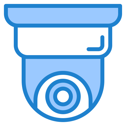 Cctv srip Blue icon