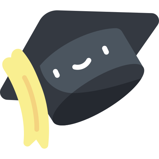 casquette de graduation Icône gratuit