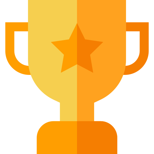 Trophy Basic Straight Flat icon