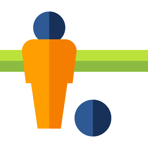 futbolín icono gratis