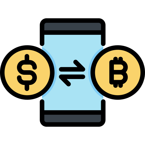 Mobile banking free icon