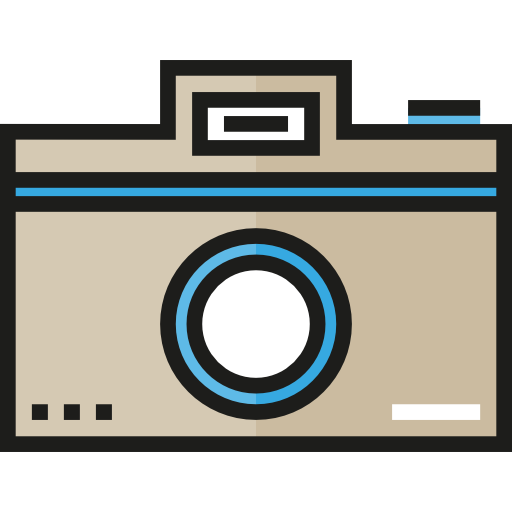 cámara fotográfica icono gratis