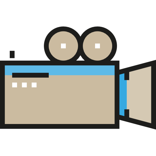 camara de video icono gratis